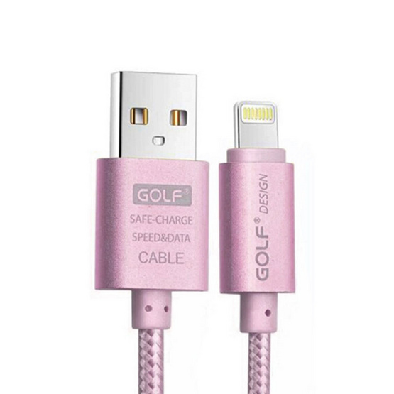 Golf Lightning Metal USB Cable Golf Lightning Metal USB Cable