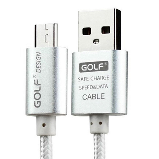 Golf Micro Metal USB Cable Golf Micro Metal USB Cable