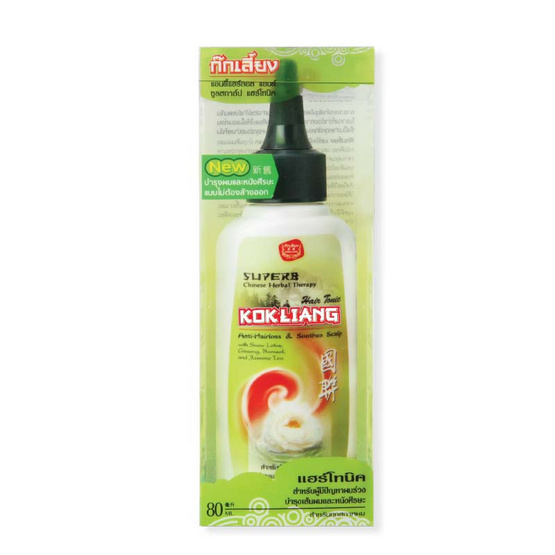 KOKLIANG HAIR TONIC ANTI HAIR LOSS&SOOTH SCALP 80 มล. KOKLIANG HAIR TONIC ANTI HAIR LOSS&SOOTH SCALP 80 มล.