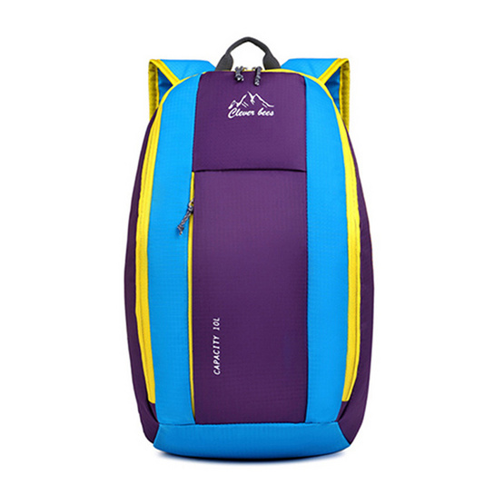 Clever Bees กระเป๋าเป้สะพายหลัง สีม่วง-ฟ้า Clever Bees กระเป๋าเป้สะพายหลัง สีม่วง-ฟ้า
