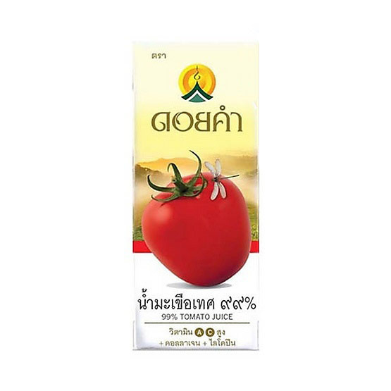 ดอยคำ น้ำมะเขือเทศ 99% 200 มล. ขายยกลัง (36 กล่อง) ดอยคำ น้ำมะเขือเทศ 99% 200 มล. ขายยกลัง (36 กล่อง)