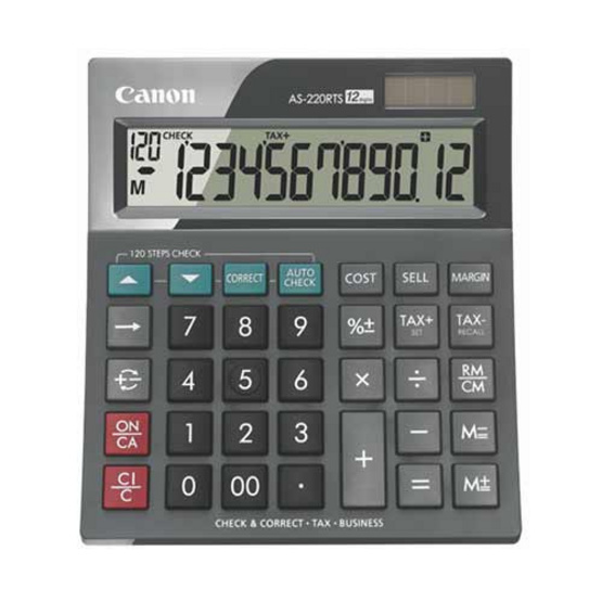 Canon Desktop Calculator รุ่น AS-220RTS Canon Desktop Calculator รุ่น AS-220RTS