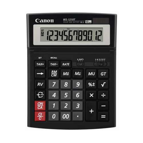 Canon Desktop Calculator รุ่น WS-1210 T Canon Desktop Calculator รุ่น WS-1210 T