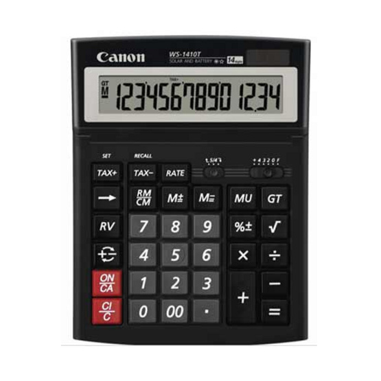 Canon Desktop Calculator รุ่น WS-1410 T Canon Desktop Calculator รุ่น WS-1410 T