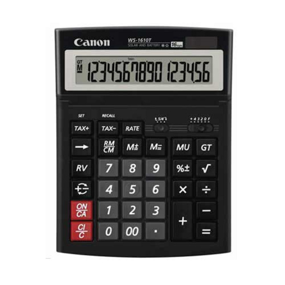 Canon Desktop Calculator รุ่น WS-1610 T Canon Desktop Calculator รุ่น WS-1610 T