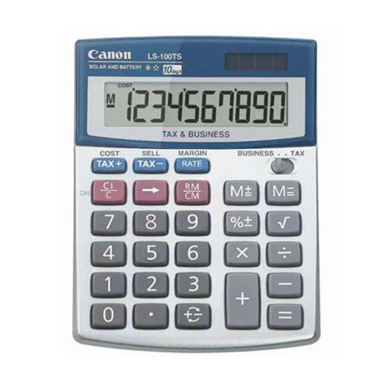 Canon Desktop Calculator รุ่น LS-100TS Canon Desktop Calculator รุ่น LS-100TS