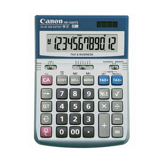 Canon Desktop Calculator รุ่น HS-1200TS Canon Desktop Calculator รุ่น HS-1200TS