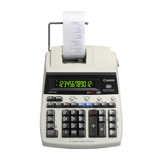 Canon Printing Calculator รุ่น MP120-MG Canon Printing Calculator รุ่น MP120-MG
