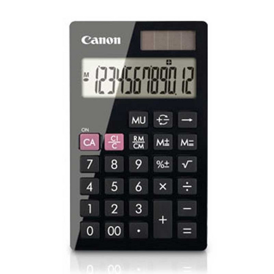 Canon Handheld Calculator รุ่น LS-12H Canon Handheld Calculator รุ่น LS-12H