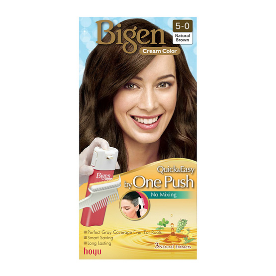 Bigen Cream Color #5-0 Natural Brown Bigen Cream Color #5-0 Natural Brown