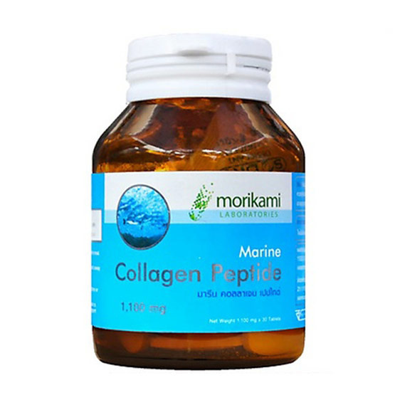 Morikami มารีน คอลลาเจน เปปไทด์ บรรจุ 30 แคปซูล ซื้อ1 แถม 1 Morikami มารีน คอลลาเจน เปปไทด์ บรรจุ 30 แคปซูล ซื้อ1 แถม 1