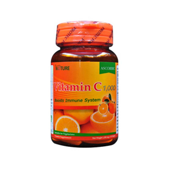 The Nature Vitamin C 1,000 มก. บรรจุ 30 เม็ด The Nature Vitamin C 1,000 มก. บรรจุ 30 เม็ด