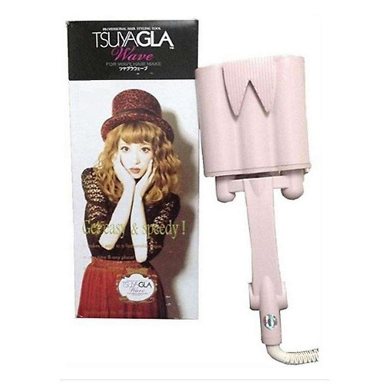TSUYAGLA Wave เครื่องทำผมลอนเมอร์เมด by Kumicky ขนาด 26 mm. สีชมพู TSUYAGLA Wave เครื่องทำผมลอนเมอร์เมด by Kumicky ขนาด 26 mm. สีชมพู
