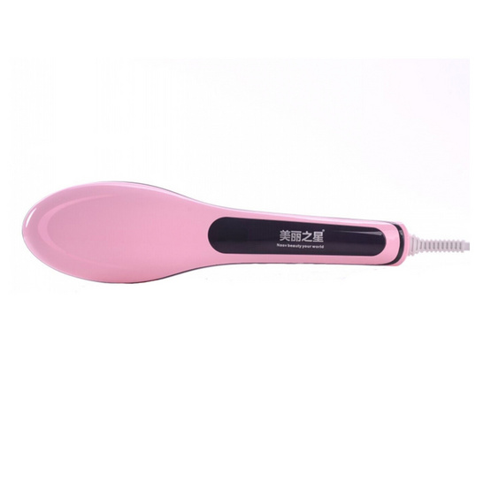 TOKAI แปรงหวีไฟฟ้าผมตรง สีชมพู TOKAI แปรงหวีไฟฟ้าผมตรง สีชมพู