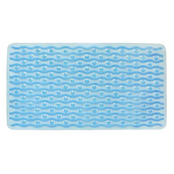 พรมยางกันลื่นขนาด 71x40 ซม. WaveMat BMP-207/BLUE พรมยางกันลื่นขนาด 71x40 ซม. WaveMat BMP-207/BLUE