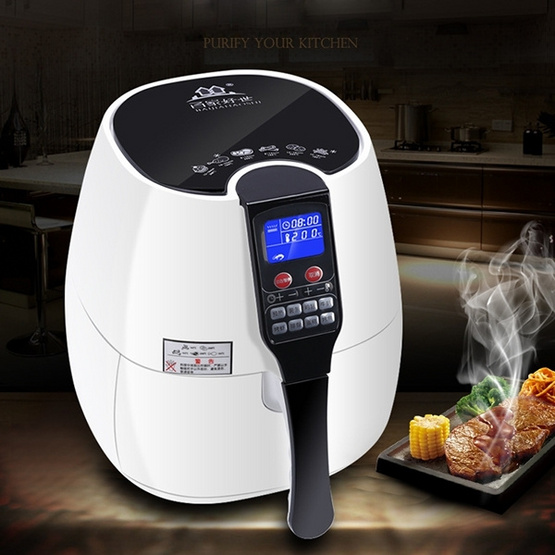 JOWSUA หม้อทอดไร้น้ำมัน Air Fryer แถมฟรีเครืองปั่นสมูทตี้(คละสี) JOWSUA หม้อทอดไร้น้ำมัน Air Fryer แถมฟรีเครืองปั่นสมูทตี้(คละสี)