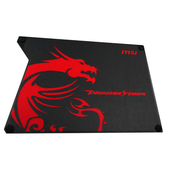 MSI Thunderstorm Aluminum Gaming Mousepad MSI Thunderstorm Aluminum Gaming Mousepad