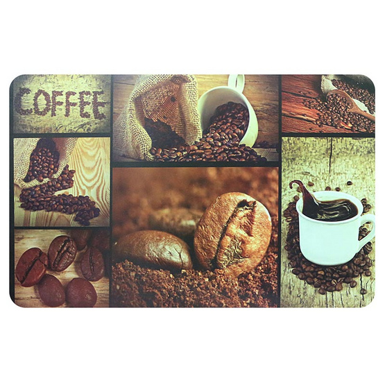 แผ่นรองจานลายกาแฟ ชุด 6 ชิ้น /TB118-32 แผ่นรองจานลายกาแฟ ชุด 6 ชิ้น /TB118-32