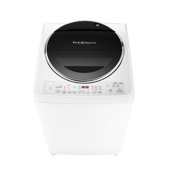 Toshiba เครื่องซักผ้าฝาบน ความจุ 12 กิโลกรัม รุ่น AW-DC1300WT(W) (White) Toshiba เครื่องซักผ้าฝาบน ความจุ 12 กิโลกรัม รุ่น AW-DC1300WT(W) (White)