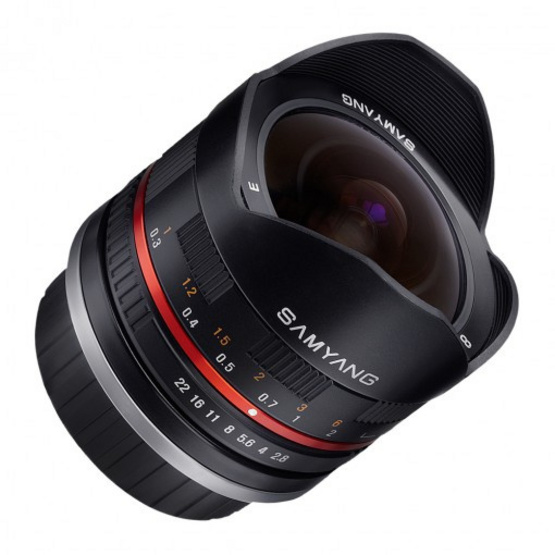 Samyang Lens 8mm / F2.8 II Sony E Black Samyang Lens 8mm / F2.8 II Sony E Black