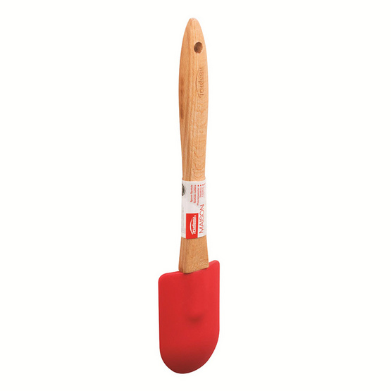 TRUDEAU MAISON ไม้พายซิลิโคน 12" สีแดง TRUDEAU MAISON ไม้พายซิลิโคน 12" สีแดง