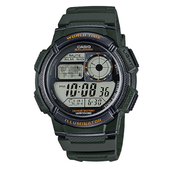 CASIO นาฬิกาข้อมือ รุ่น AE1000W-3AVDF CASIO นาฬิกาข้อมือ รุ่น AE1000W-3AVDF
