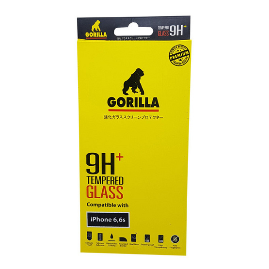 Gorilla Tempered Glass iPhone 6 /6s normal (ไม่เต็มขอบ) Gorilla Tempered Glass iPhone 6 /6s normal (ไม่เต็มขอบ)