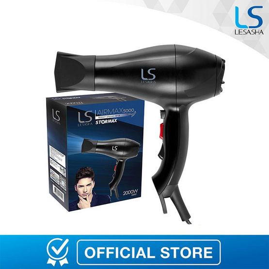 Lesasha ไดร์เป่าผม Airmax 5000 Stromax 2000W (LS0958) Lesasha ไดร์เป่าผม Airmax 5000 Stromax 2000W (LS0958)