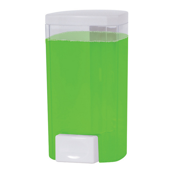 DP-111W ที่กดสบู่เหลว 1 ช่อง สีขาว-ใส / 400 ml. DP-111W ที่กดสบู่เหลว 1 ช่อง สีขาว-ใส / 400 ml.