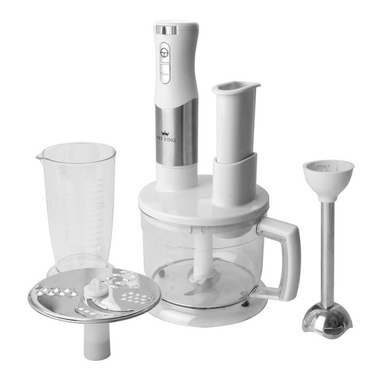 FRY KING ชุดเครื่องปั่นอเนกประสงค์ รุ่น FR-202A ( สีขาว ) FRY KING ชุดเครื่องปั่นอเนกประสงค์ รุ่น FR-202A ( สีขาว )