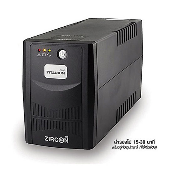 Zircon UPS Titanium 850VA Black Zircon UPS Titanium 850VA Black