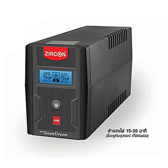 Zircon UPS Seven Dream 1000VA Black ( Exclusive Model For ShopAt24 ) Zircon UPS Seven Dream 1000VA Black ( Exclusive Model For ShopAt24 )