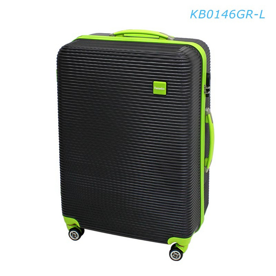 Fantastico กระเป๋าเดินทาง KB0146GR-L 28" พื้นดำขลิบเขียว Fantastico กระเป๋าเดินทาง KB0146GR-L 28" พื้นดำขลิบเขียว