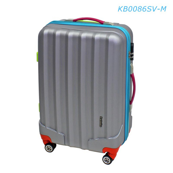 Fantastico กระเป๋าเดินทาง KB0086SV-M 24" สีเงิน Fantastico กระเป๋าเดินทาง KB0086SV-M 24" สีเงิน