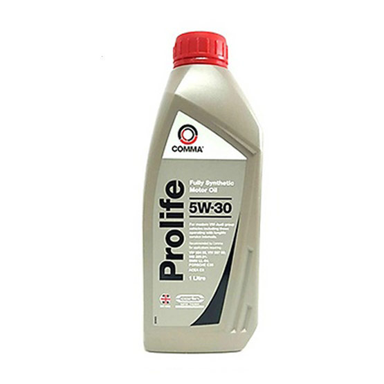 Comma PRO น้ำมันเครื่องสังเคราะห์แท้ เบนซิน ดีเซล PROLIFE 5W30 Comma PRO น้ำมันเครื่องสังเคราะห์แท้ เบนซิน ดีเซล PROLIFE 5W30