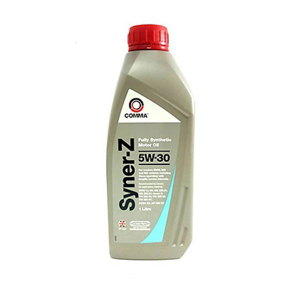 Comma SYZ น้ำมันเครื่องสังเคราะห์แท้ เบนซิน ดีเซล SYNER-Z 5W30 Comma SYZ น้ำมันเครื่องสังเคราะห์แท้ เบนซิน ดีเซล SYNER-Z 5W30