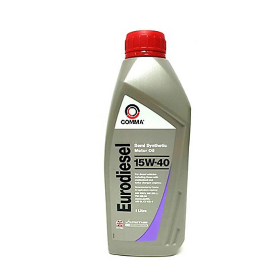 Comma EUDAP น้ำมันเครื่องกึ่งสังเคราะห์ ดีเซล EURODIESEL 15W40 Comma EUDAP น้ำมันเครื่องกึ่งสังเคราะห์ ดีเซล EURODIESEL 15W40