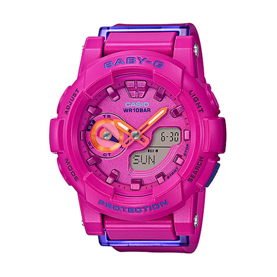 Baby-G นาฬิกาข้อมือ Analog-Digital รุ่น BGA-185FS-4ADR Baby-G นาฬิกาข้อมือ Analog-Digital รุ่น BGA-185FS-4ADR