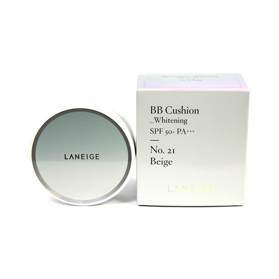 Laneige BB Cushion whitening SPF50+/PA+++ (15 g.x2) #No.21 Beige Laneige BB Cushion whitening SPF50+/PA+++ (15 g.x2) #No.21 Beige