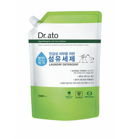 Dr.ato Laundry Detergent 1,500 ml. Dr.ato Laundry Detergent 1,500 ml.