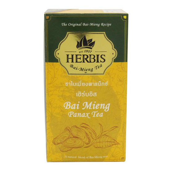Herbis ชาใบเมี่ยงพาแน็กซ์ 30กรัม Herbis ชาใบเมี่ยงพาแน็กซ์ 30กรัม