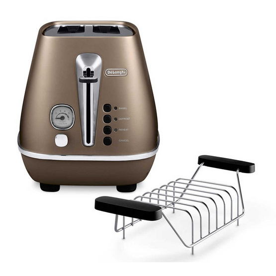 DeLonghi เครื่องปิ้งขนมปัง รุ่น CTI2103 DeLonghi เครื่องปิ้งขนมปัง รุ่น CTI2103