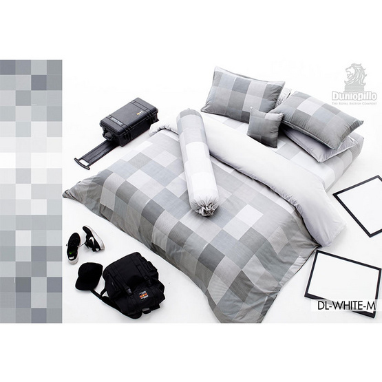 Dunlopillo ผ้าปู Softatex DL-02A WHITE Dunlopillo ผ้าปู Softatex DL-02A WHITE