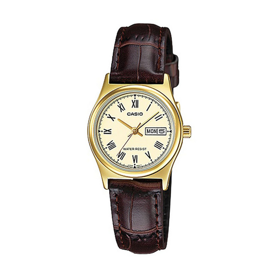 CASIO นาฬิกาข้อมือ รุ่น LTP-V006GL-9BUDF CASIO นาฬิกาข้อมือ รุ่น LTP-V006GL-9BUDF
