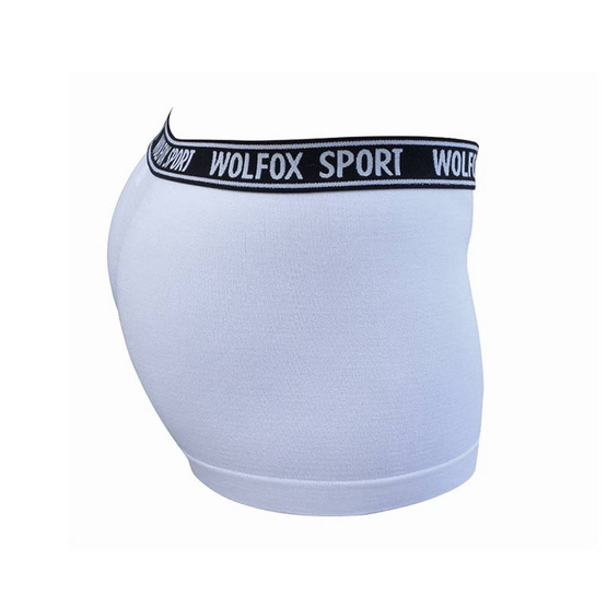 Wolfox Sport Pants Text กางเกงขาสั้น ขอบตัวอักษร สีขาว Wolfox Sport Pants Text กางเกงขาสั้น ขอบตัวอักษร สีขาว
