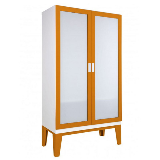 KIOSK-WD-02-2 ตู้เสื้อผ้าบานเปิดกระจกเงา รุ่น ROPA KIOSK-WD-02-2 ตู้เสื้อผ้าบานเปิดกระจกเงา รุ่น ROPA