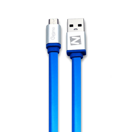 Gizmo Cable Micro สายชาร์จโทรศัพท์ สายแบน รุ่น GU006 1000mm Gizmo Cable Micro สายชาร์จโทรศัพท์ สายแบน รุ่น GU006 1000mm