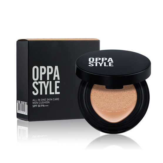 Oppa Style All In One Skin Care Men Cushion SPF50 PA+++ 15g. #02 Honey Skin Oppa Style All In One Skin Care Men Cushion SPF50 PA+++ 15g. #02 Honey Skin