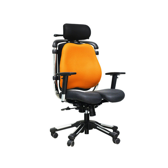 HARA CHAIR เก้าอี้เพื่อสุขภาพ ZENON-2 สีส้ม HARA CHAIR เก้าอี้เพื่อสุขภาพ ZENON-2 สีส้ม