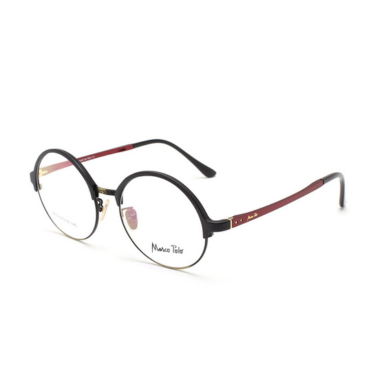 Marco Polo กรอบแว่นตา รุ่น EMN2610 C4 สีดำด้านแดง Marco Polo กรอบแว่นตา รุ่น EMN2610 C4 สีดำด้านแดง